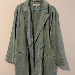 Free People velvet jacket